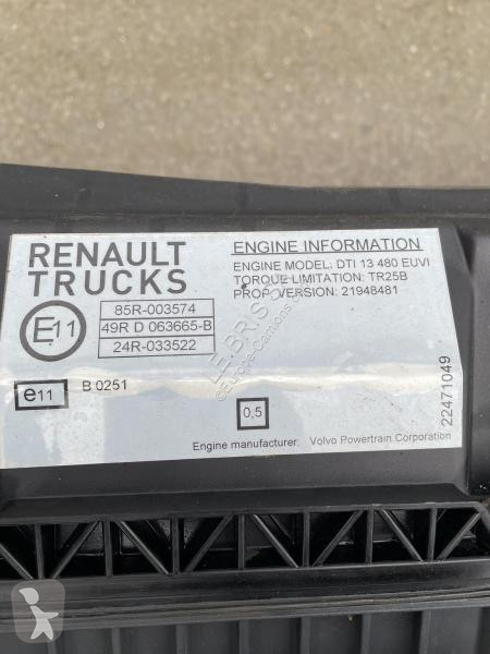 قطع غيار الآليات الثقيلة Renault  T480 DTI13...