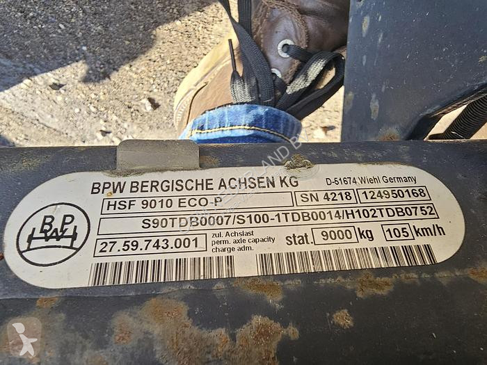 قطع غيار الآليات الثقيلة BPW HSF 9010 ECO P