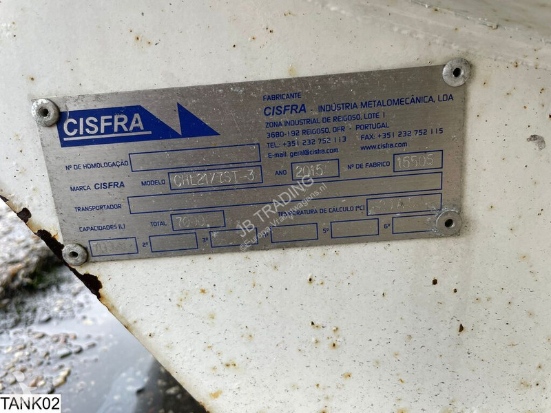 Repuestos para camiones Universeel Tank