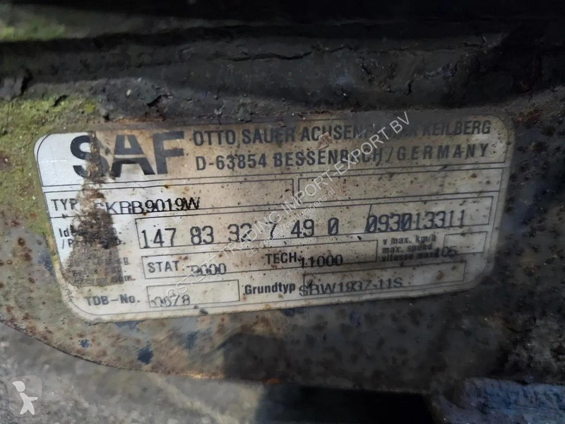 Pezzi di ricambio per mezzi pesanti SAF...