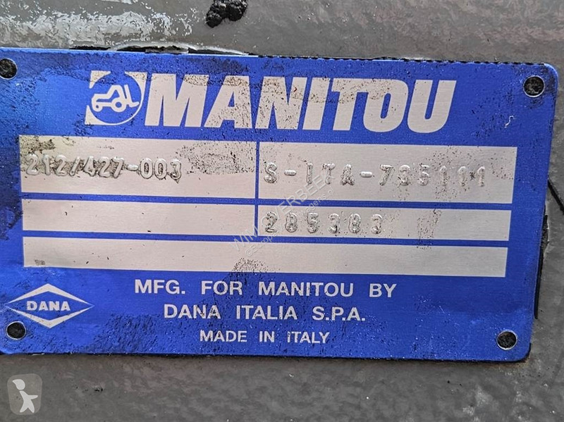 قطع غيار الآليات الثقيلة Manitou MT932-Spicer...