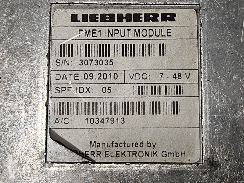 قطع غيار الآليات الثقيلة Liebherr...