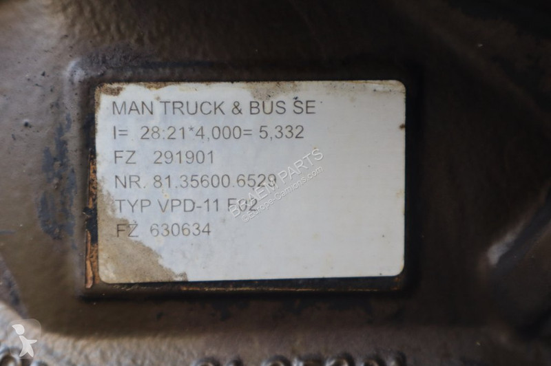 Piese camioane MAN VPD-11-F02 28/21x4.00
