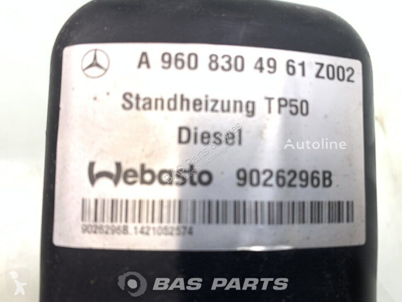 قطع غيار الآليات الثقيلة Webasto TP50 Parking