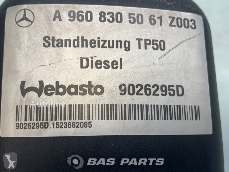 قطع غيار الآليات الثقيلة Webasto TP50 Parking