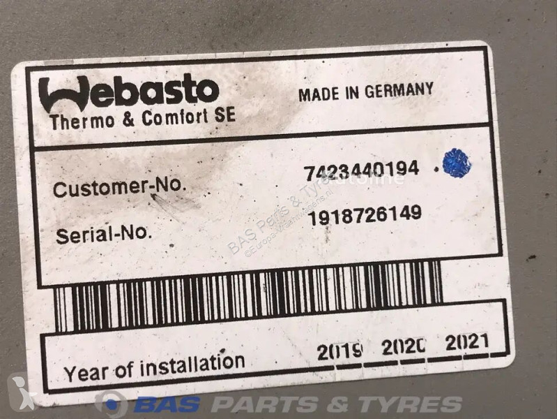 Vrachtwagenonderdelen Webasto AirTop Evo 2000...