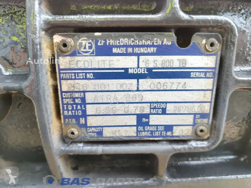 قطع غيار الآليات الثقيلة ZF DAF , Manual