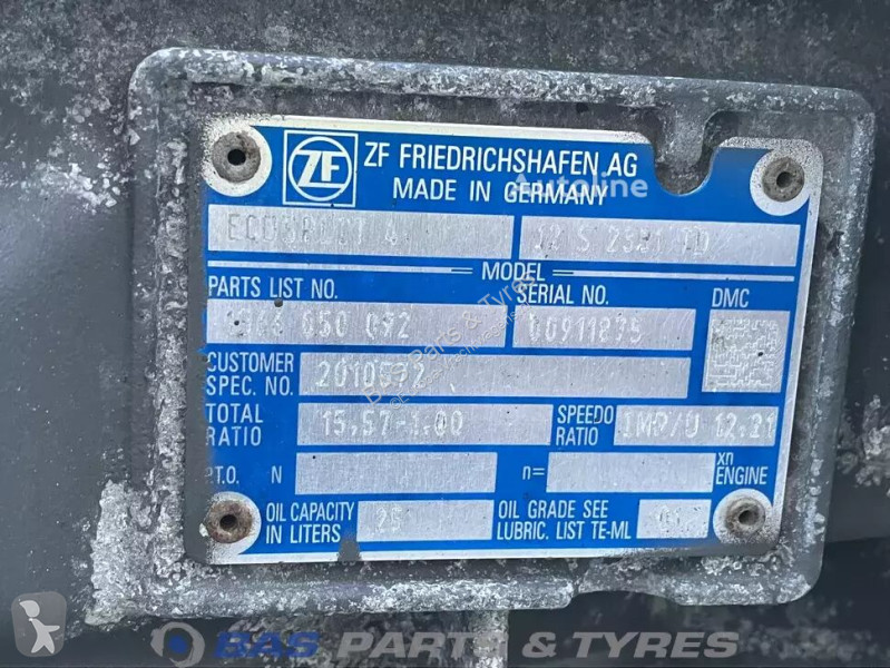قطع غيار الآليات الثقيلة ZF XF106 DAF 12S2331...