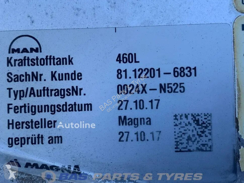 قطع غيار الآليات الثقيلة MAN 460 Liter