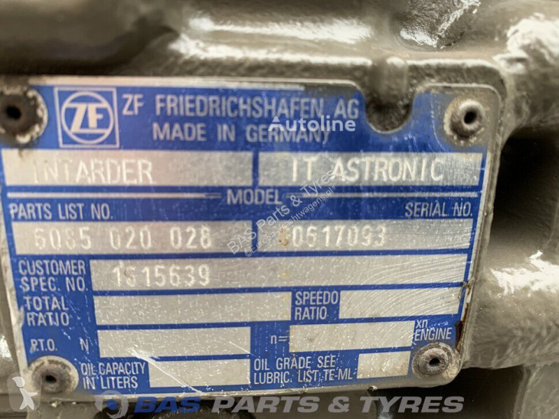 Reservedele til lastbil ZF XF105 DAF 12AS2131...