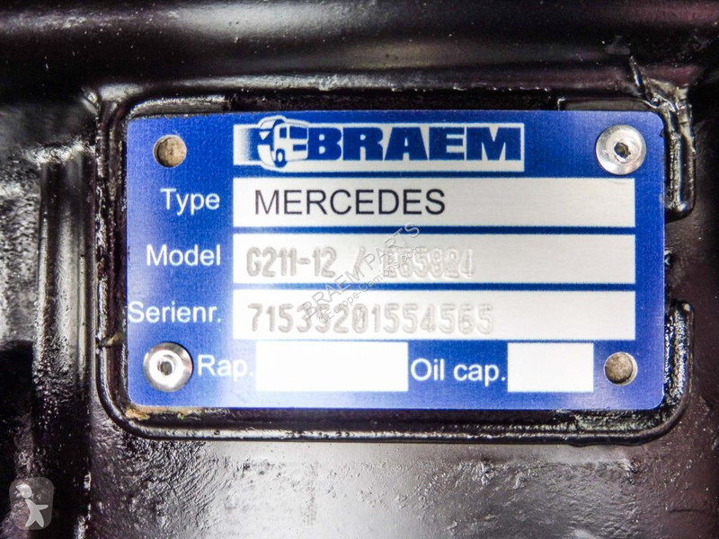 Запчасти для грузовика Mercedes G211-12KL MP4