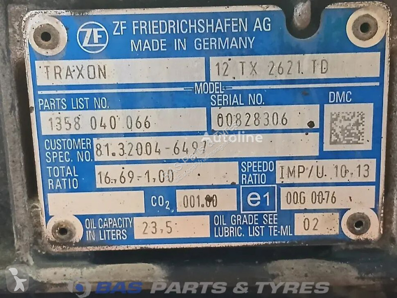 Vrachtwagenonderdelen ZF TGS MAN 12TX2621 DD...