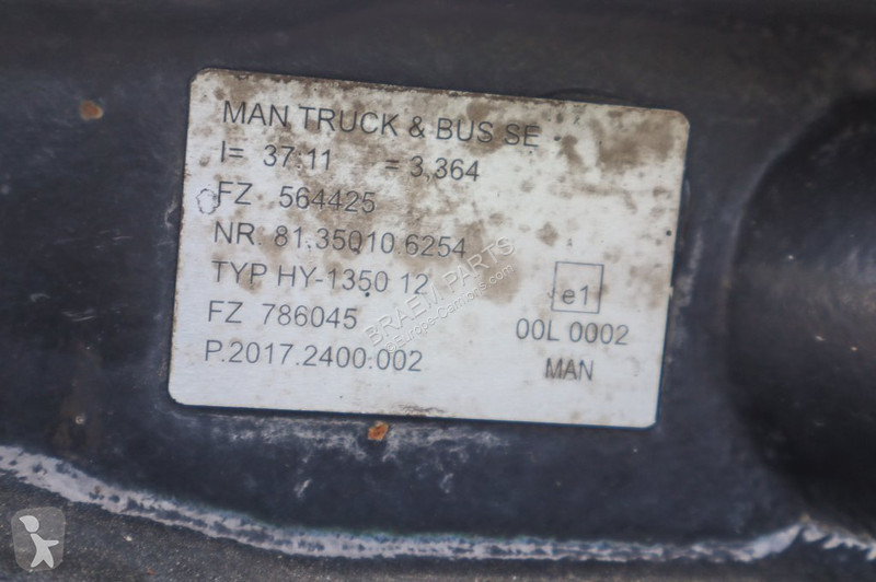 Vrachtwagenonderdelen MAN HY-1350-12 37/11...