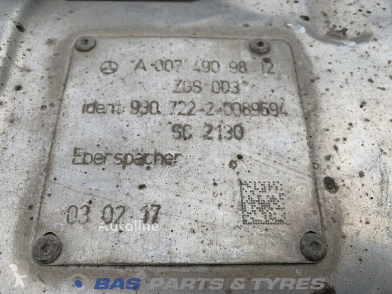 Vrachtwagenonderdelen Mercedes Silencer Mercedes