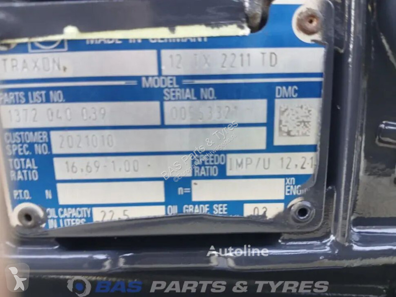 Vrachtwagenonderdelen ZF XF106 DAF 12TX2211 TD...