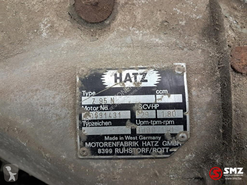 قطع غيار الآليات الثقيلة Hatz Occ Motor Hatz Z95N
