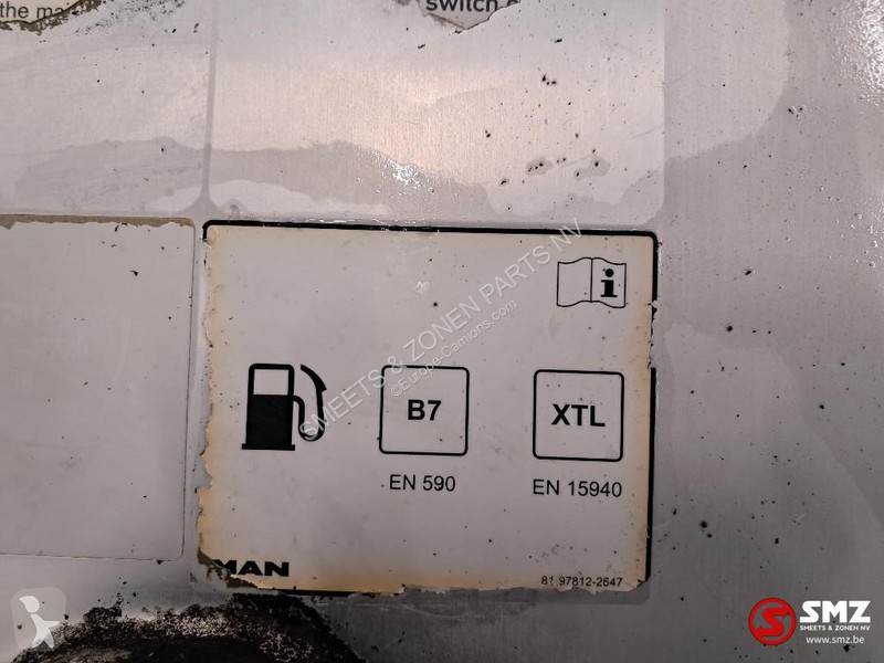قطع غيار الآليات الثقيلة MAN Occ brandstoftank...