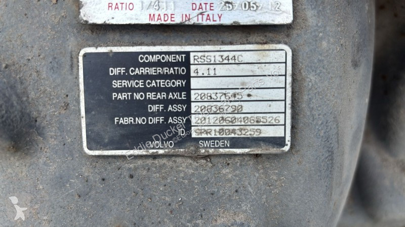Volvo 20836790 / 20837645 RSS1344C 4.11 truck part