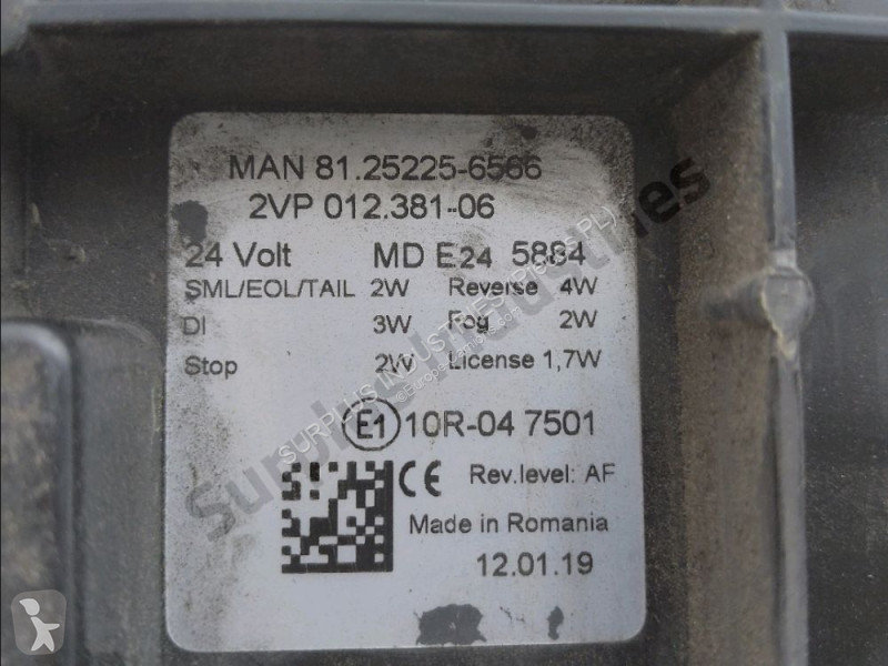 قطع غيار الآليات الثقيلة MAN TGX 18.500