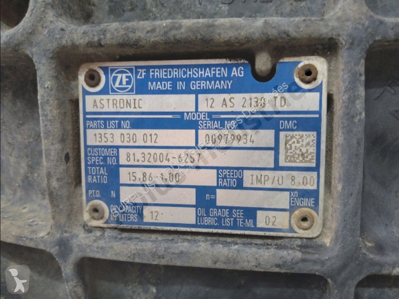 قطع غيار الآليات الثقيلة MAN TGX 18.440