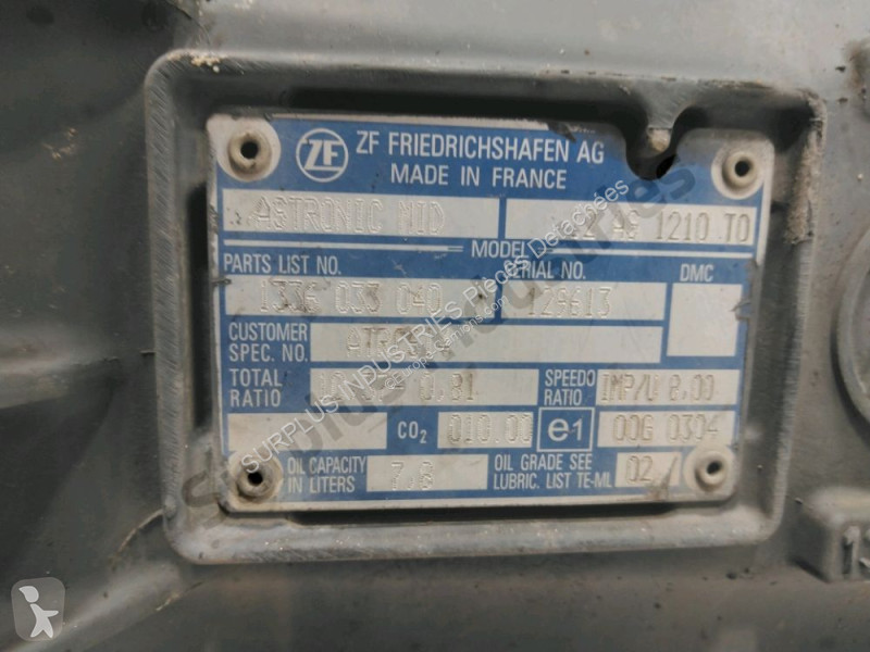 قطع غيار الآليات الثقيلة DAF LF 320