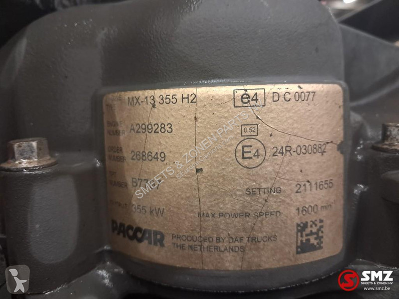 قطع غيار الآليات الثقيلة DAF Occ motor MX13...