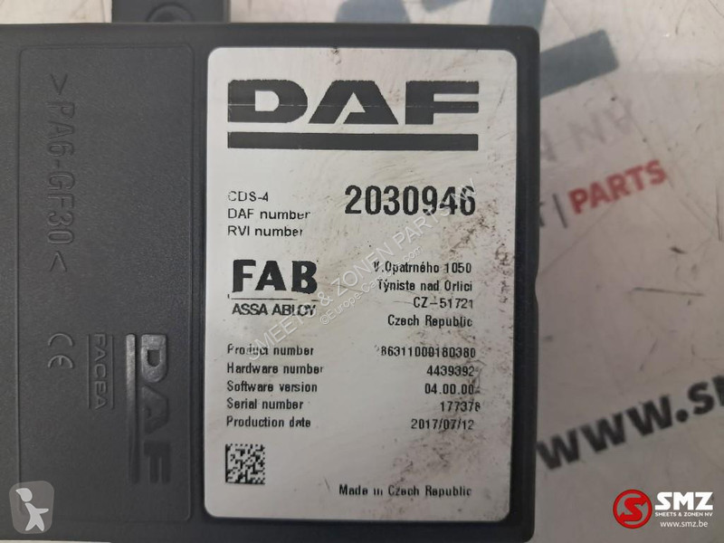 قطع غيار الآليات الثقيلة DAF Occ ECU CDS4...