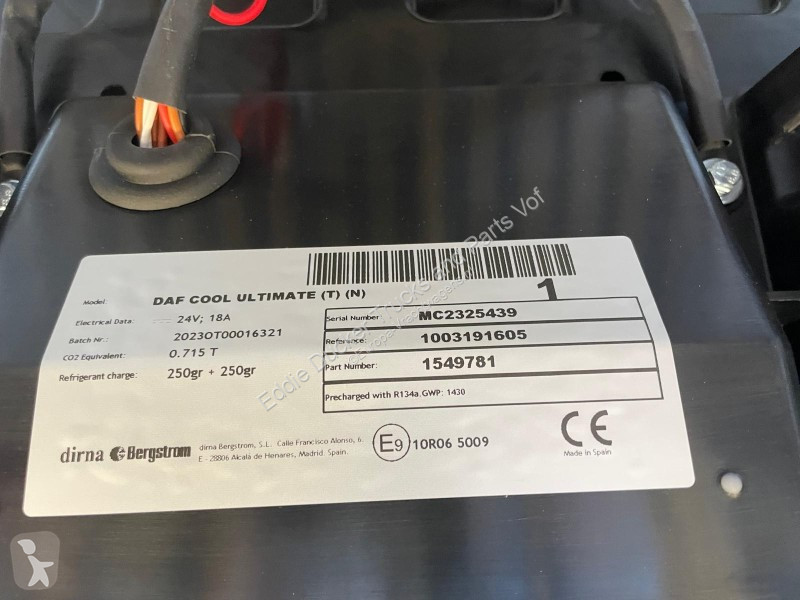 قطع غيار الآليات الثقيلة DAF 1548739 / 1549781...