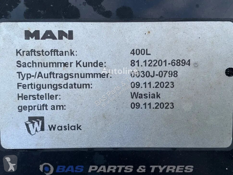 قطع غيار الآليات الثقيلة MAN 400 Liter