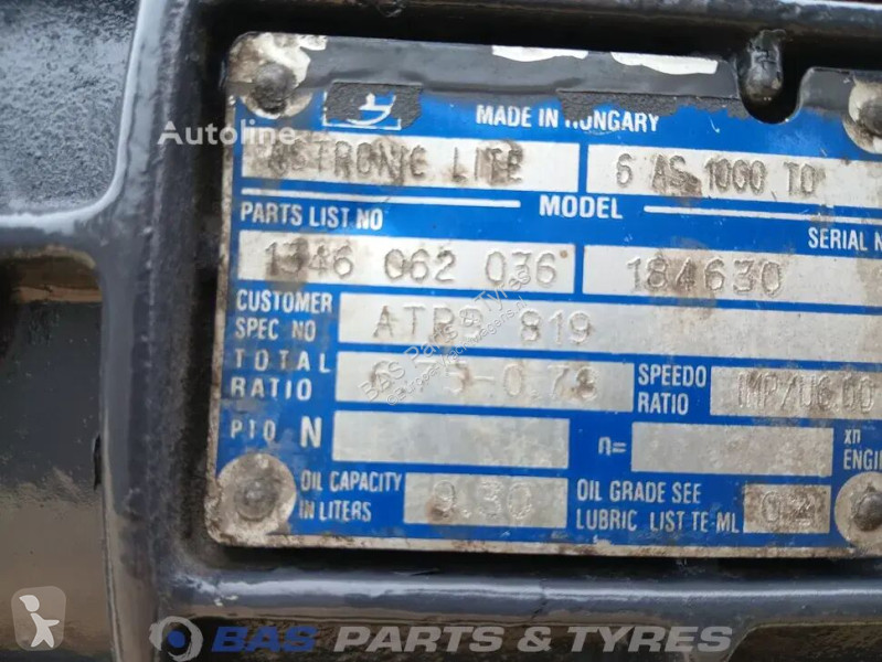 Pièces poids lourds ZF LF Euro 6 DAF , Automatic