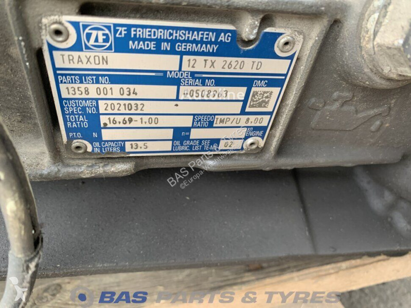 Pièces poids lourds ZF XF106 DAF 12TX2620 TD...