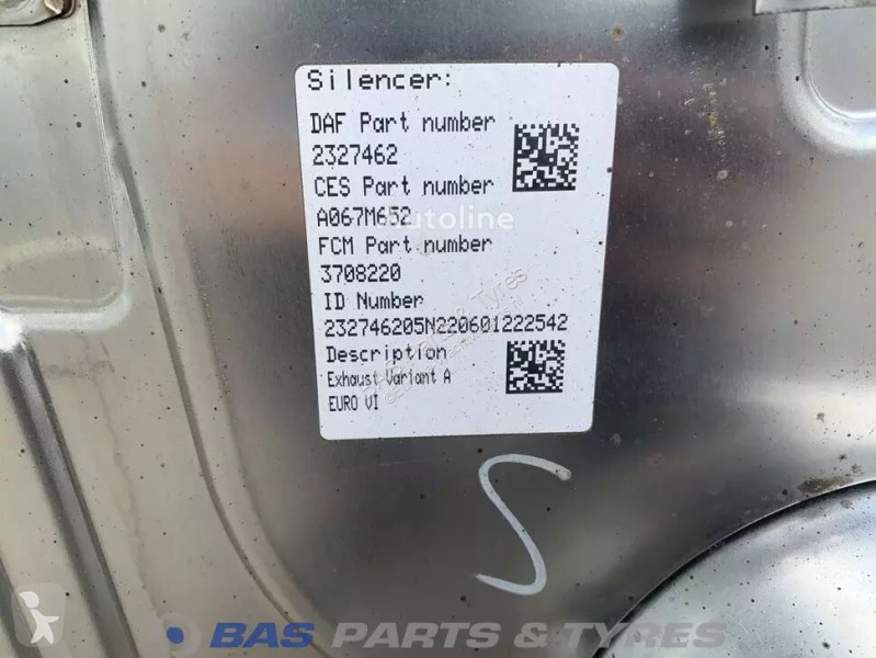 Pièces poids lourds DAF Silencer