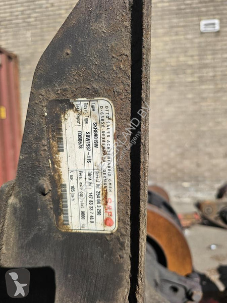 Vrachtwagenonderdelen SAF SKRB9019W/ TRAILER...