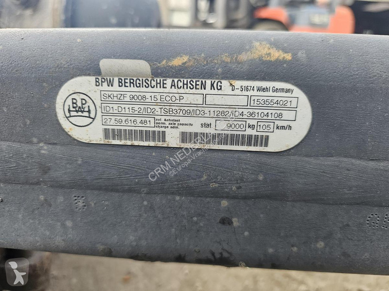 Pièces poids lourds BPW SKHZF 9008-15 ECO P/ DISC