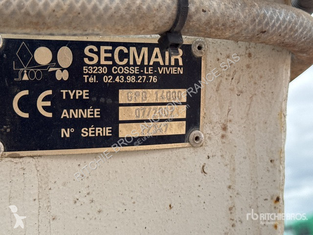 Repuestos para camiones Secmair  GPB 14000