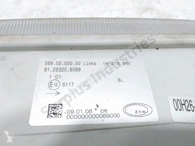Repuestos para camiones MAN TGA 33.440