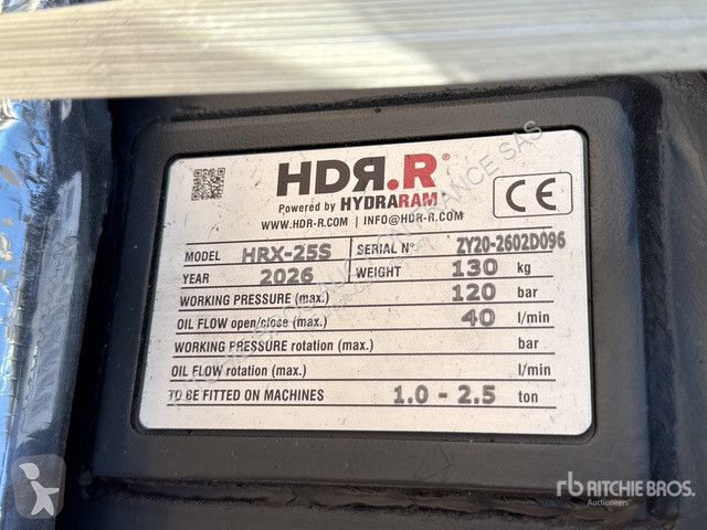 Equipamientos maquinaria OP   HRX-25S