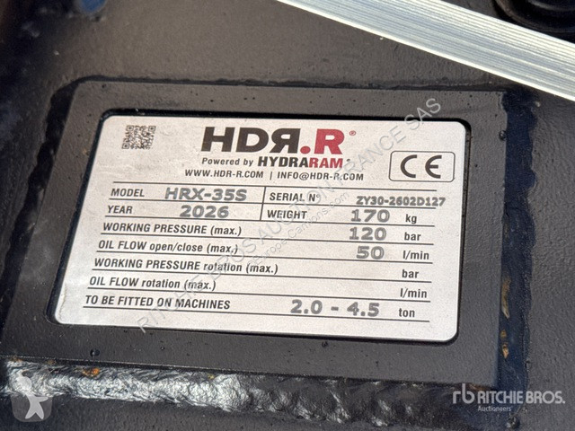 Aanbouwstukken voor bouwmachines   HRX-35S