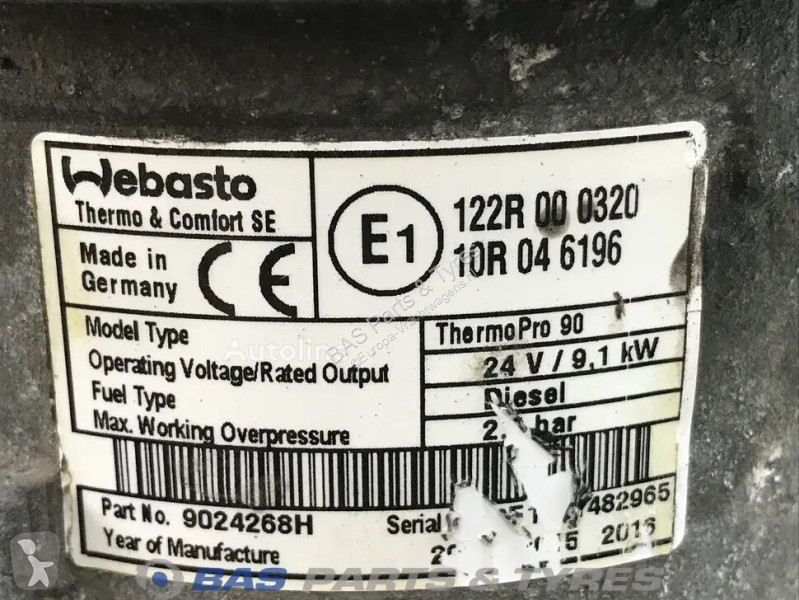Piese camioane Webasto Thermo Pro 90 Parking