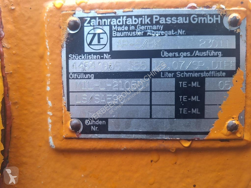 Запчасти для грузовика Ahlmann AZ10-ZF...