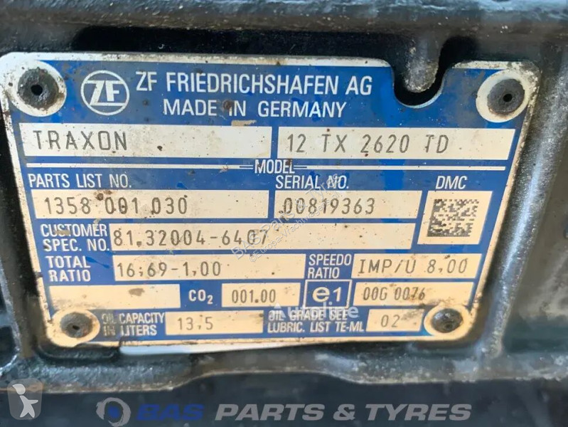 Запчасти для грузовика ZF TGS MAN 12TX2620 DD...