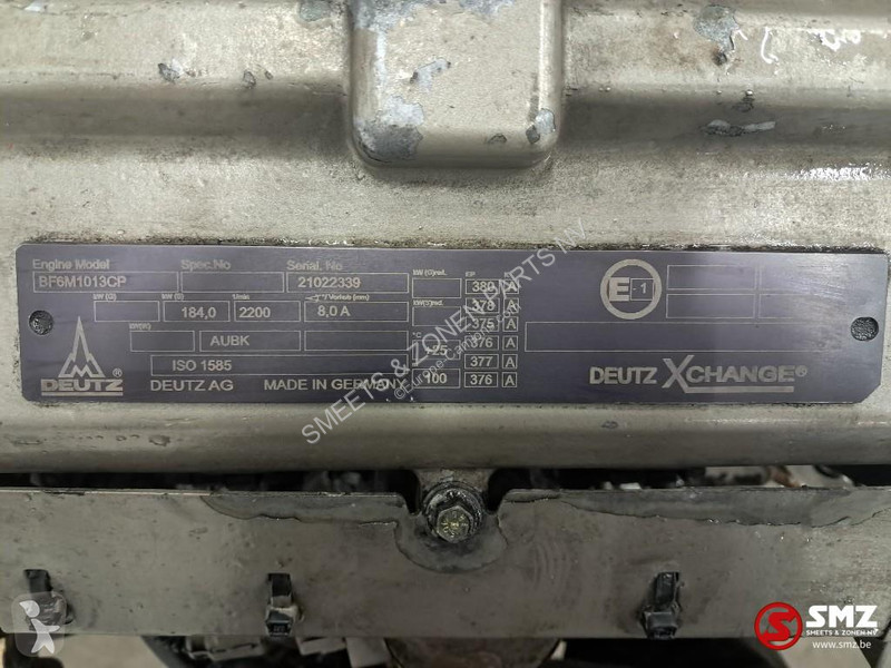 Repuestos para camiones Deutz Occ Motor Deutz...
