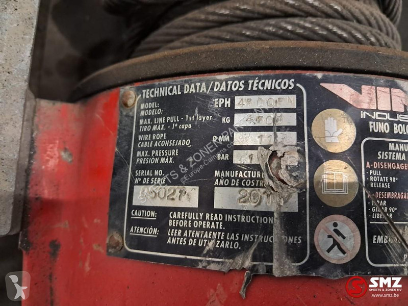 Reservedele til lastbil  Occ hydraulische lier...