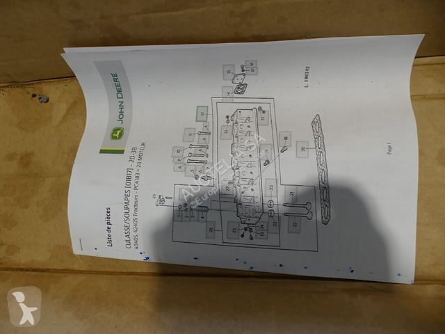 Pièces poids lourds John Deere