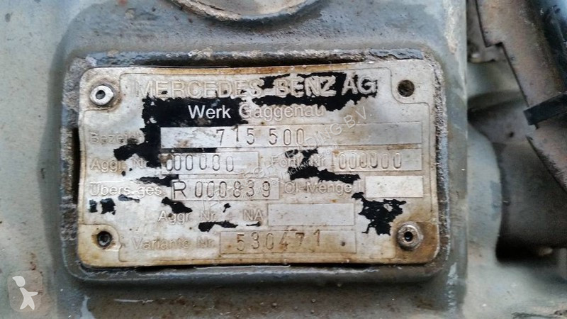 Запчасти для грузовика Mercedes 710