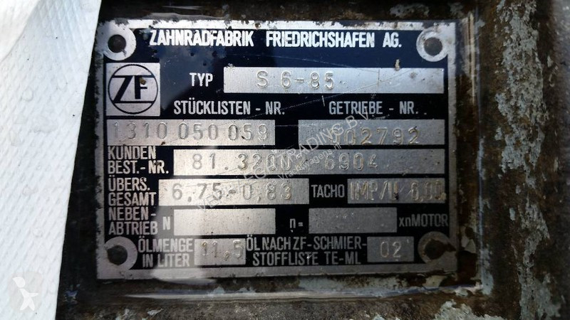 Vrachtwagenonderdelen ZF S 6 - 85