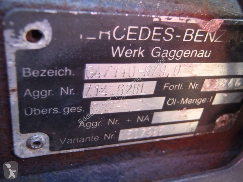 Запчасти для грузовика Mercedes 714.626L...