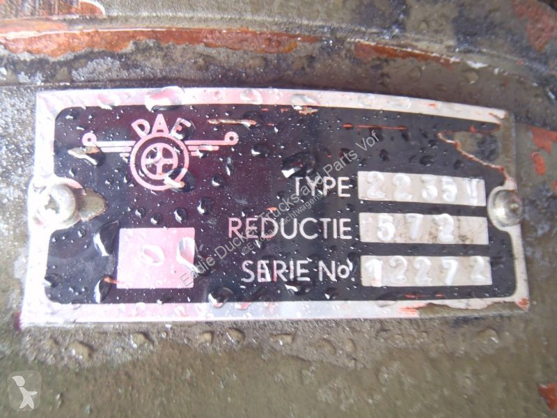Vrachtwagenonderdelen DAF TYPE 2235V RATIO 5,72...