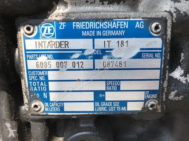 Reservdelar lastbilar MAN 81.32003-6379 ZF...