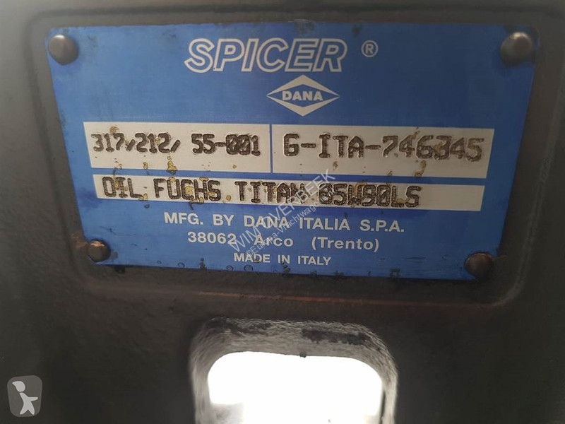 Náhradní díly stavba Spicer Dana 317/212/55-001...